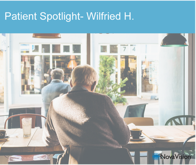 Patient Spotlight- Wilfried H.